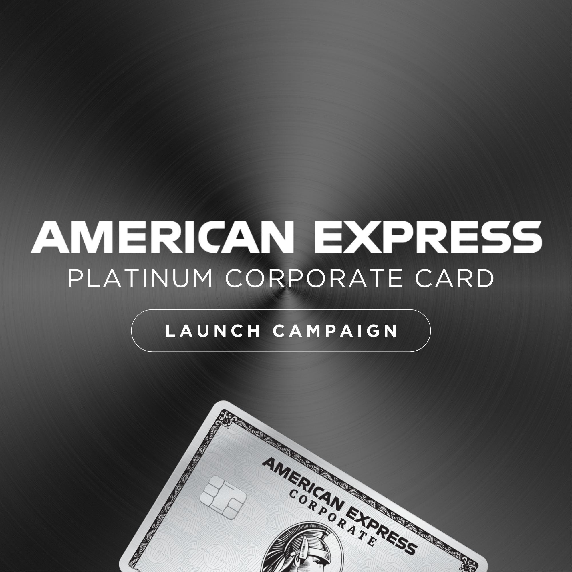 Amex Platinum Card Launch